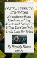 Once A Week To Become Stronger - Build Muscle Training Once Per Week | Physiqly